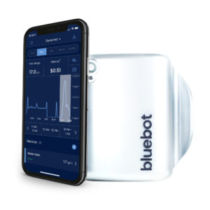 • bluebot smart water meter with data dashboard